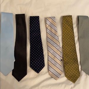 Lot of 6 Ties